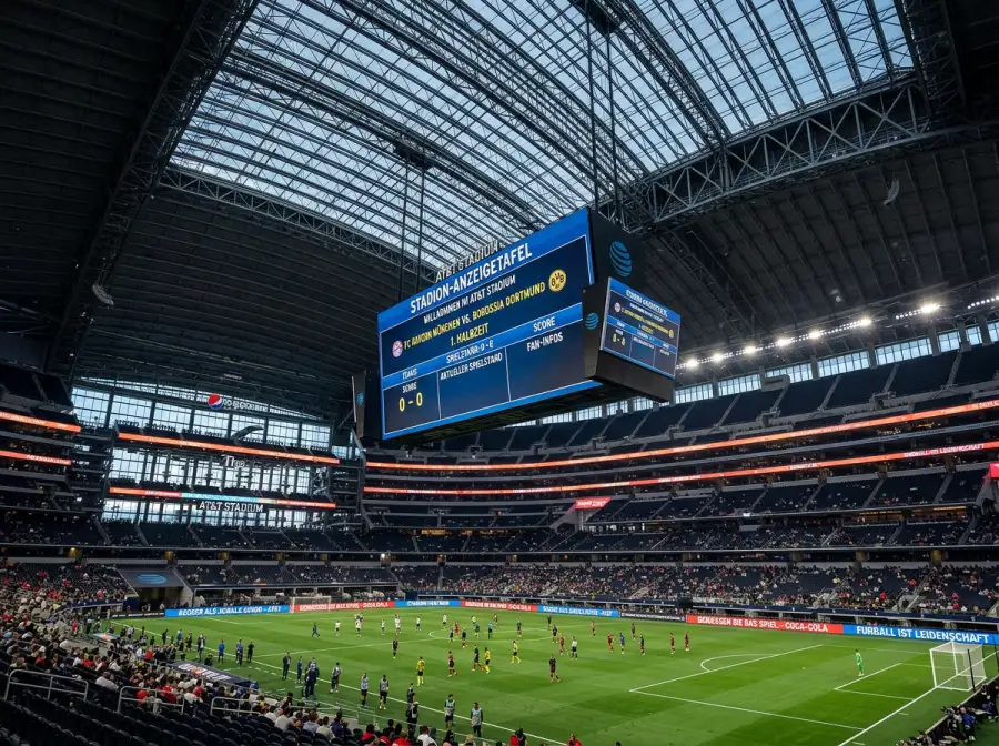 AT&T Stadium in Arlington, Dallas — Spielort von Argentinien gegen Österreich bei der WM 2026