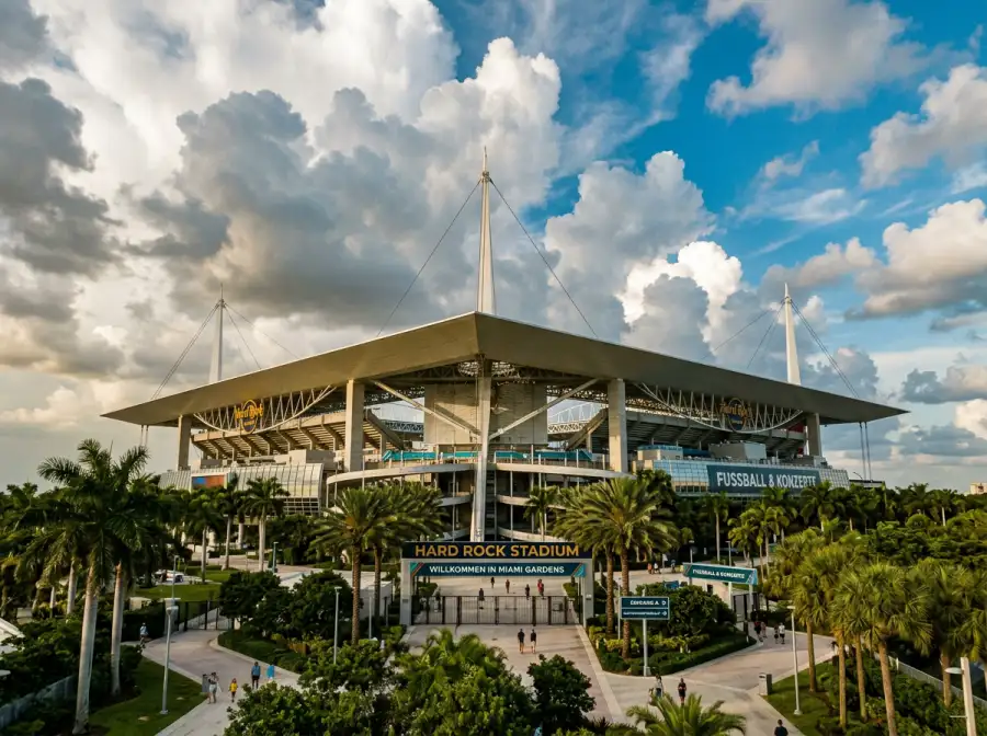 Hard Rock Stadium in Miami Gardens — WM-2026-Spielort in Florida