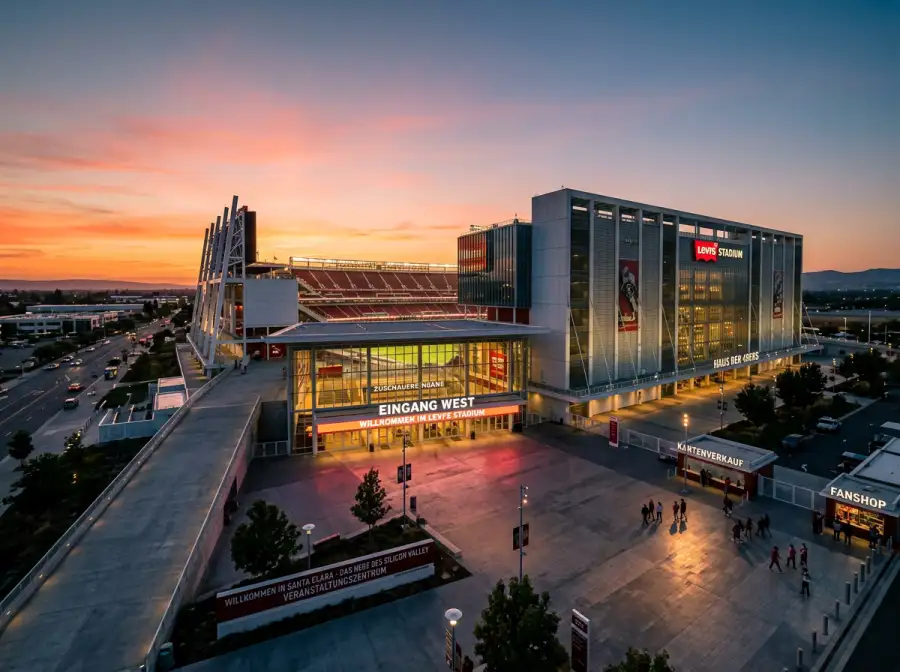 Levi's Stadium in Santa Clara — Spielort von Österreich gegen Jordanien bei der WM 2026
