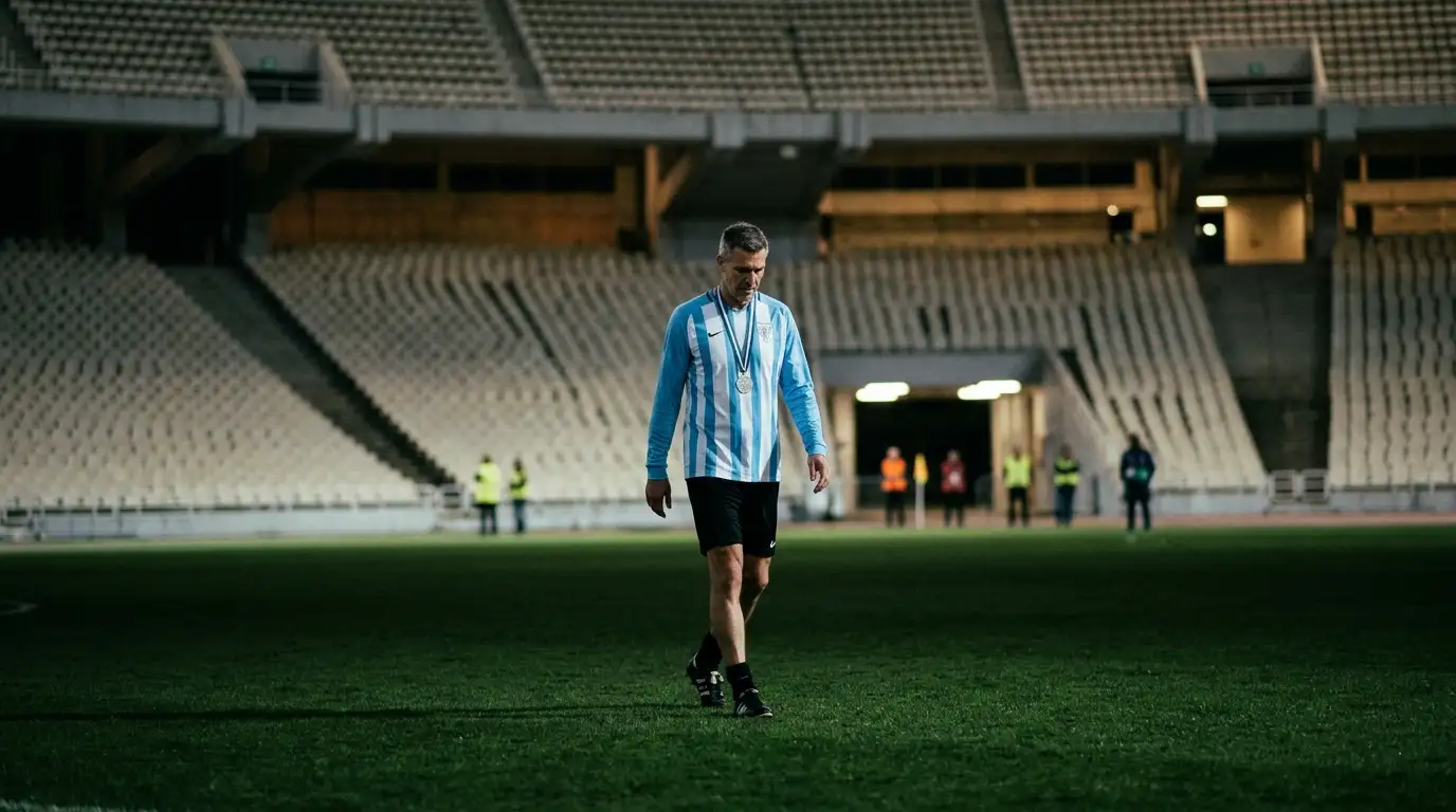 Lionel Messi beim Verlassen des WM-Finales 2026