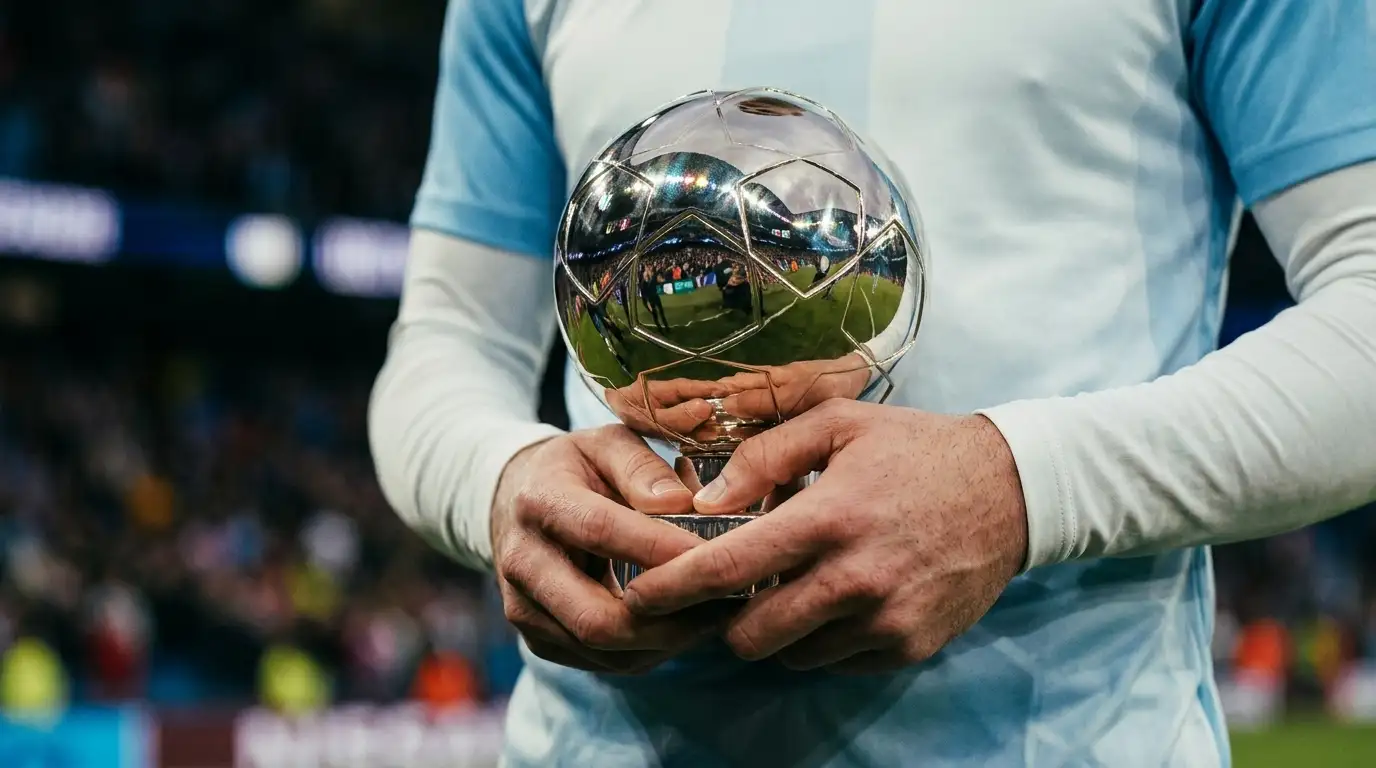Lionel Messi nimmt den Silbernen Ball der WM 2026 entgegen