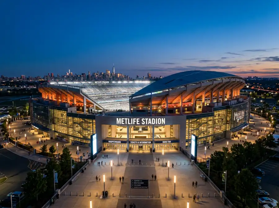 MetLife Stadium in East Rutherford, Finalstadion der WM 2026 — Stadionportrait und Fan-Guide